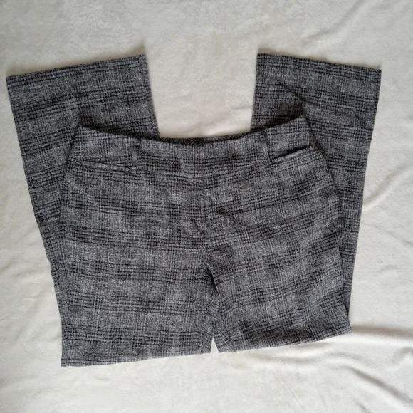 7th Ave NY&CO Black & Gray Knit Wide Leg Trousers size 18 - Picture 12 of 12
